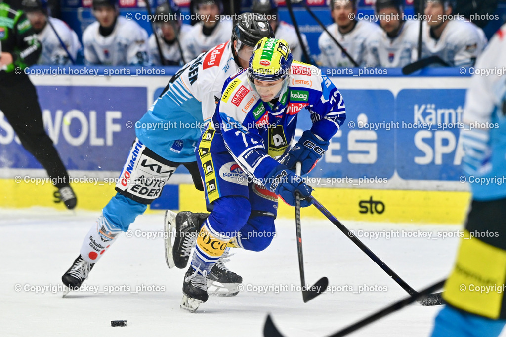 EC IDM WÄRMEPUMPEN VSV vs. Steinbach Black Wings Linz | #72 John Hughes EC VSV, EC IDM WÄRMEPUMPEN VSV vs. Steinbach Black Wings Linz, EC IDM WÄRMEPUMPEN VSV vs. Steinbach Black Wings Linz am 04.03.2026 in Villach (Stadthalle Villach), Austria, (Photo by Bernd Stefan)