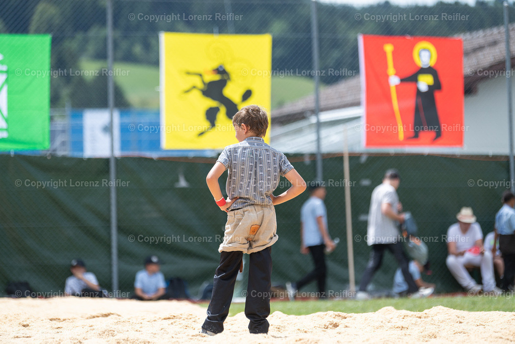 Schwingen -  Appenzeller Kantonal Nachwuchsschwingfest 2023 | Oberegg, 8.7.23, Schwingen - Appenzeller Kantonal Nachwuchsschwingfest.