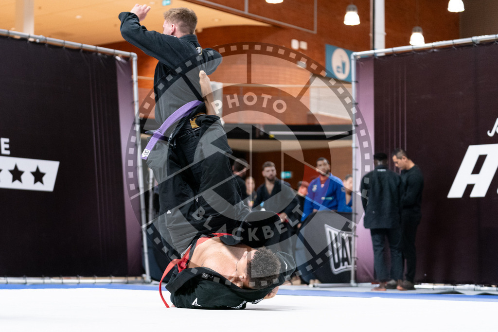 20241012PBB3991 | Athletes compete during the AJP Tour Europe Continental Jiu-Jitsu Professional Championship on October 12, 2024 in Almere near Amsterdam, Netherlands. © Chiara Dazi / photoblackbelt