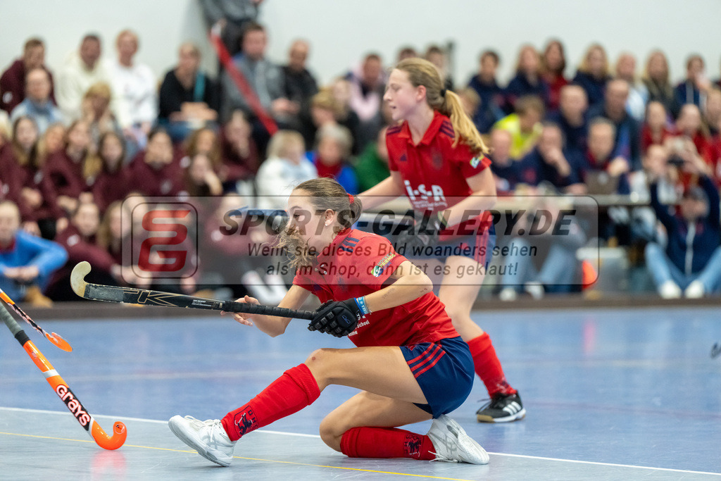 HK_20250223_103175 | Deutsche Meisterschaft wU14 Finale und Ehrungen am 23.2.2025 Düsseldorfer HC, Düsseldorf