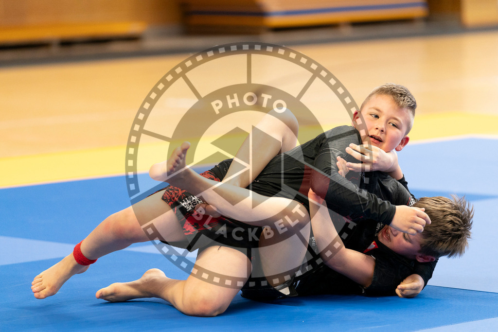 20240316PBB1119 | Athletes compete during the ADCC Eastern European Open grappling Competition in Poznan, Poland, on March 16, 2024.