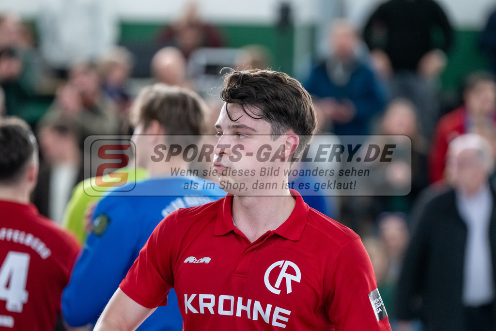 HK_20250202_102492 | 2. Bundesliga Halle Herren Club Raffelberg - Schwarz Weiss Köln am 2.2.2025 Halle am Raffelberg, Duisburg ,