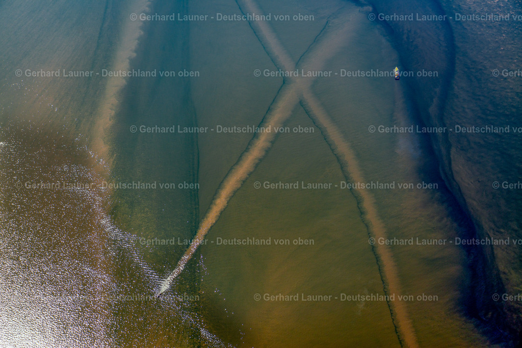 3801556 | Wasserstrukturen bei Hallig Süderoog, Nationalpark Schleswig-Holsteinisches Wattenmeer