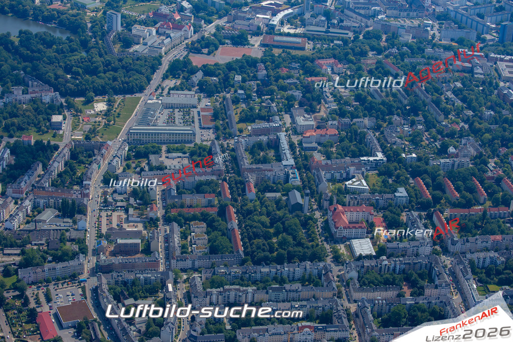aktuelles Luftbild von Kassberg Chemnitz - Luftaufnahme wurde 2018 von https://frankenair.de mittels Flugzeug (keine Drohne) erstellt.