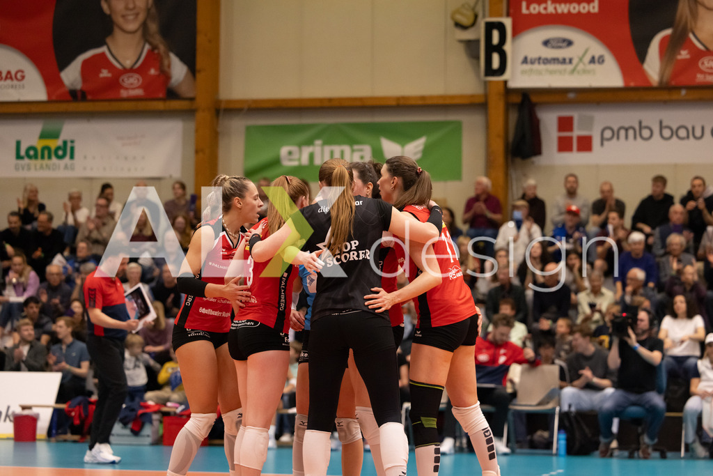 Volleyball I Frauen I Saison 2025-2026 I Volleyball NLA | Women I  Playoffs Finals 2/5 I  VC Kanti Schaffhausen - viteos NUC I  10.04.2026 | VC Kanti Schaffhausen Spielerinnen - Realisiert mit Pictrs.com