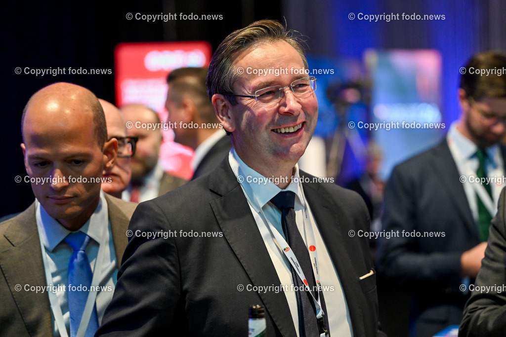 Pressewahldienst Linz zur Nationalratswahl 2024_ 29.09.2024-1 | 29.09.2024, Ursulinenhof Linz AUT, Nationalratswahl 2024, Pressewahldienst im Bild Hermann Brueckl (FP, NAbg)