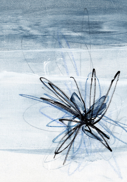 Sailing Flower | Moderne & abstrakte Kunst für dein Wohnzimmer. Entdecke zeitgenössische Kunstwerke der aufstrebenden Künstlerin Anastasia Sawall als hochwertige Kunstdrucke für stilvolle Räume.  - Realisiert mit Pictrs.com