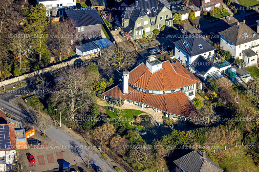 Werne230203292 | Luftbild, Wohnhaus Arenbergstraße, Werne, Ruhrgebiet, Nordrhein-Westfalen, Deutschland