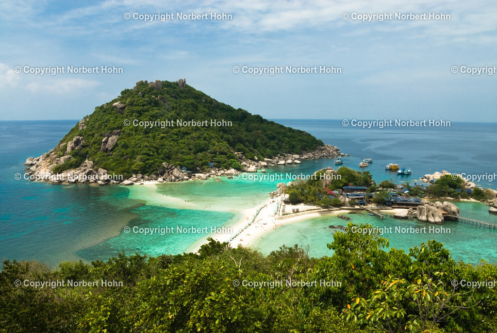 Reisefotografie - Thailand - Nang Yuan Island | Nang Yuan Island im Golf von Thailand. - Realisiert mit Pictrs.com
