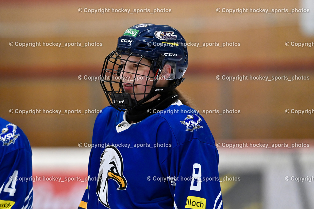 Wildcats Paternion vs. Lady Hawks  | #8 Pack Lara LADY HAWKS, Wildcats Paternion vs. Lady Hawks , Wildcats Paternion vs. Lady Hawks  am 27.01.2025 in Spittal an der Drau (Eissportzentrum Spittal), Austria, (Photo by Bernd Stefan)
