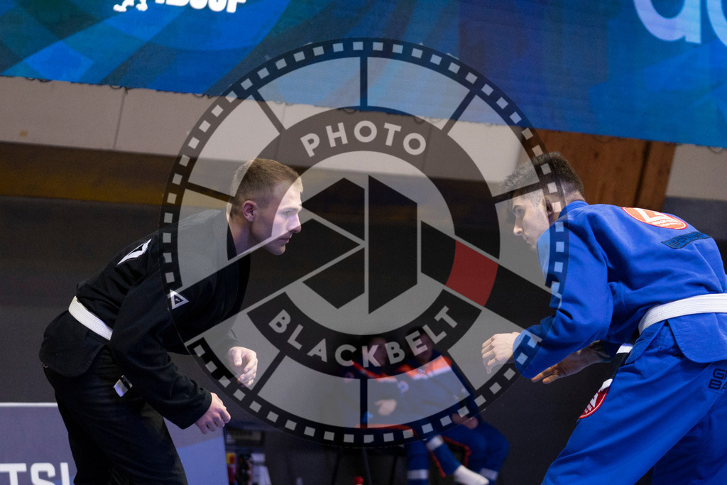 20240119PBB1183 | Fighters compete during the IBJJF European Championship in Paris, France, on January 19, 2024.