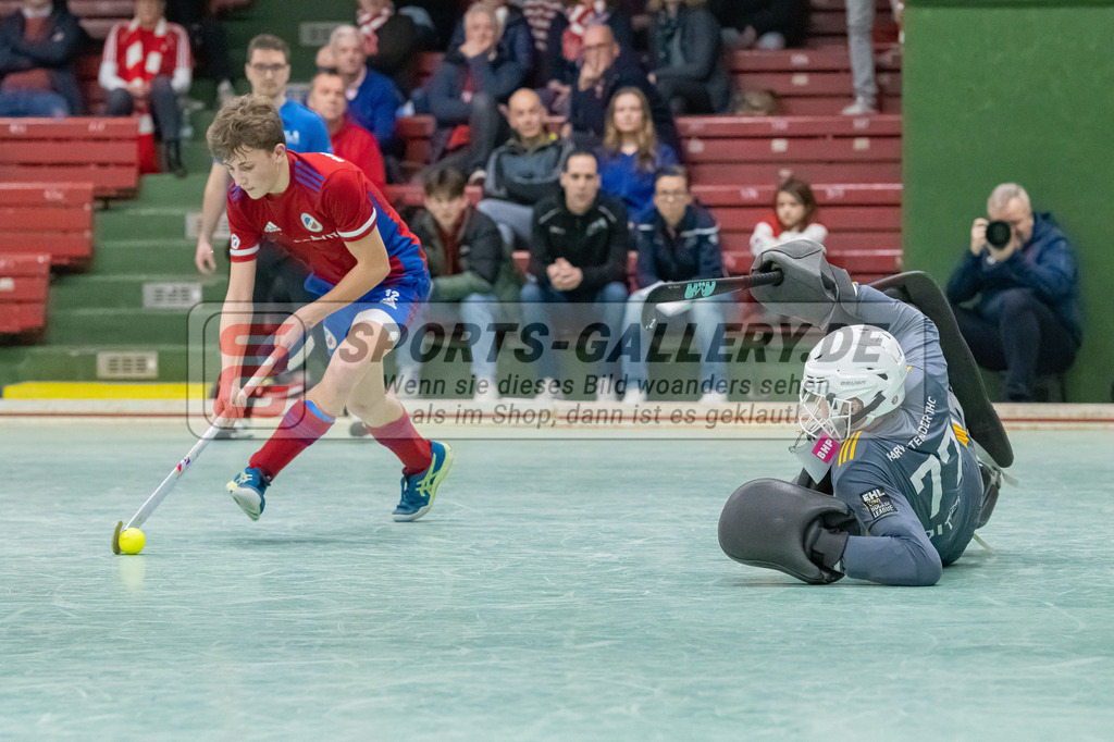 HK_20230305_105941 | Deutsche Meisterschaft MU16 1/2 Finale Mannheimer HC - Harvestehuder THC am 5.3.2023 RWK, Köln ,