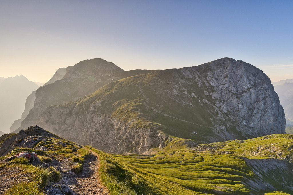 Admonter Kaibling mit Sparafeld | Blick vom Riffelspitz