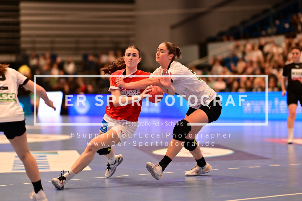 Handball I Juniorinnen I Saison 2024-2025 I Länderspiel I U19w Deutschland - U19w Dänemark I 53141 | Der Sportfotograf. - Realized with Pictrs.com