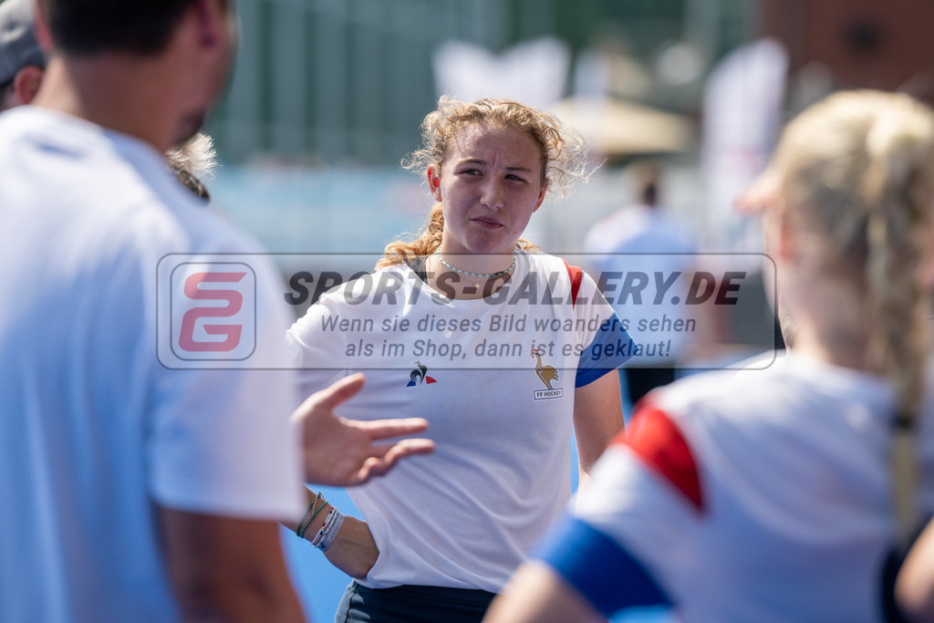 SFE_20230715_0352 | EuroHockey EM U18 Girls France vs Netherlands am 15.07.2023 in Krefeld (Gerd-Wellen-Hockeyanlage), Photo: Stephan Fehrmann 2023 (Sports-Gallery)