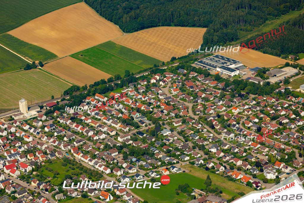 Das Luftbild zeigt :  Beimerstetten - Die Luftaufnahme wurde 2024 vom UL-Flugzeug aus erstellt ( keine Drohne ) - Hochauflösende Luftaufnahme - Für grossformatige Ausdrucke geeignet. Die Geschenkidee !Mit Lizenz und Bildrechte bestellbar