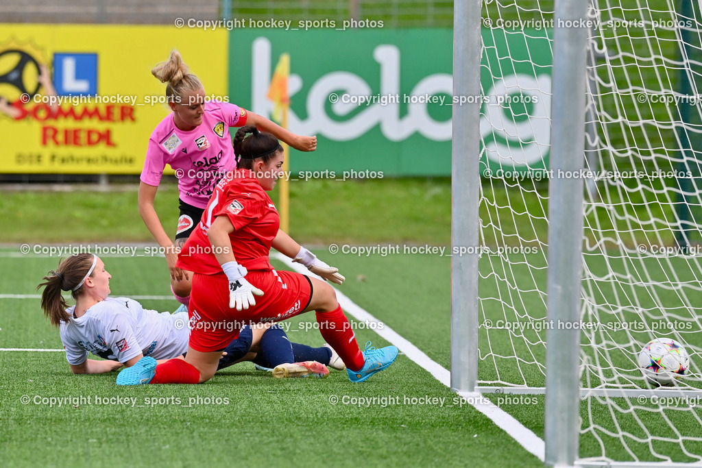 Liwodruck Carinthians Hornets vs. SV Weikersdorf 11.9.2022 | #27 Jasmin Michelle Ortner, #5 Theresa Johanna Knoll, #1 Laura Kögler