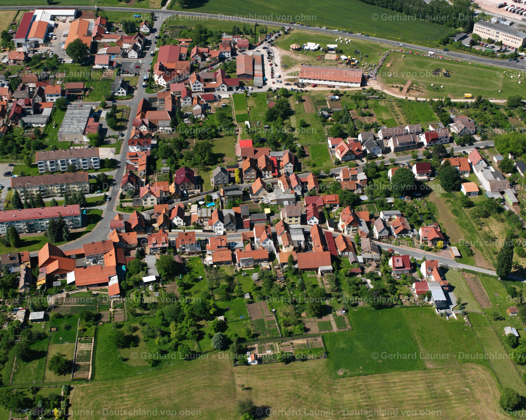 2634530 | DEUNA 09.06.2006 Stadtansicht des Innenstadtbereiches  in Deuna im Bundesland Thüringen, Deutschland // City view on down town  in Deuna in the state Thuringia, Germany Foto: Gerhard Launer