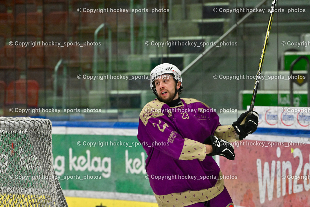 EC Kellerberg vs. EC Arnoldstein | #23 Assinger Andreas EC Kellerberg, EC Kellerberg vs. EC Arnoldstein, EC Kellerberg vs. EC Arnoldstein am 31.01.2025 in Villach (Stadthalle Villach), Austria, (Photo by Bernd Stefan)