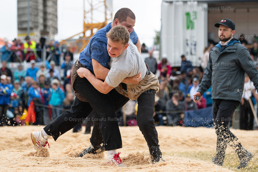 Schwingen -  Appenzeller Kantonal Schwingfest 2024 | Hundwil, 7.7.24, Schwingen - Appenzeller Kantonal Schwingfest.