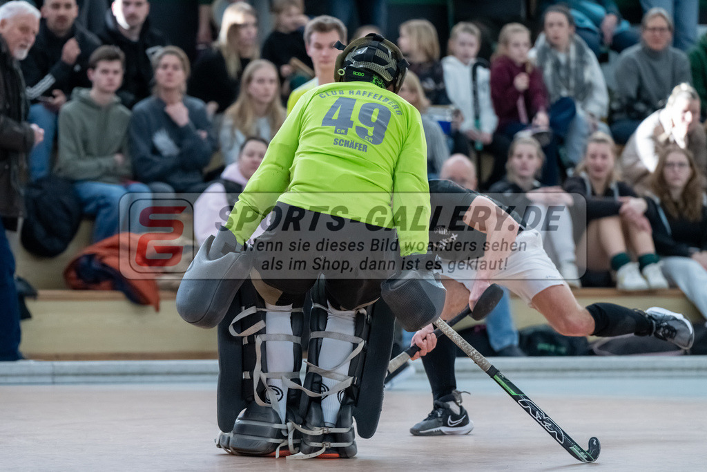 HK_20250202_102302 | 2. Bundesliga Halle Herren Club Raffelberg - Schwarz Weiss Köln am 2.2.2025 Halle am Raffelberg, Duisburg ,