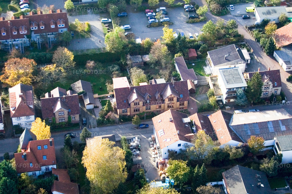 Luftbild: Bismarckstr in Kandel im Bundesland Rheinland-Pfalz in Deutschland. Foto: IMG_4534.jpg vom 10.11.2006 durch Werner Riehm/FLY-FOTO.de