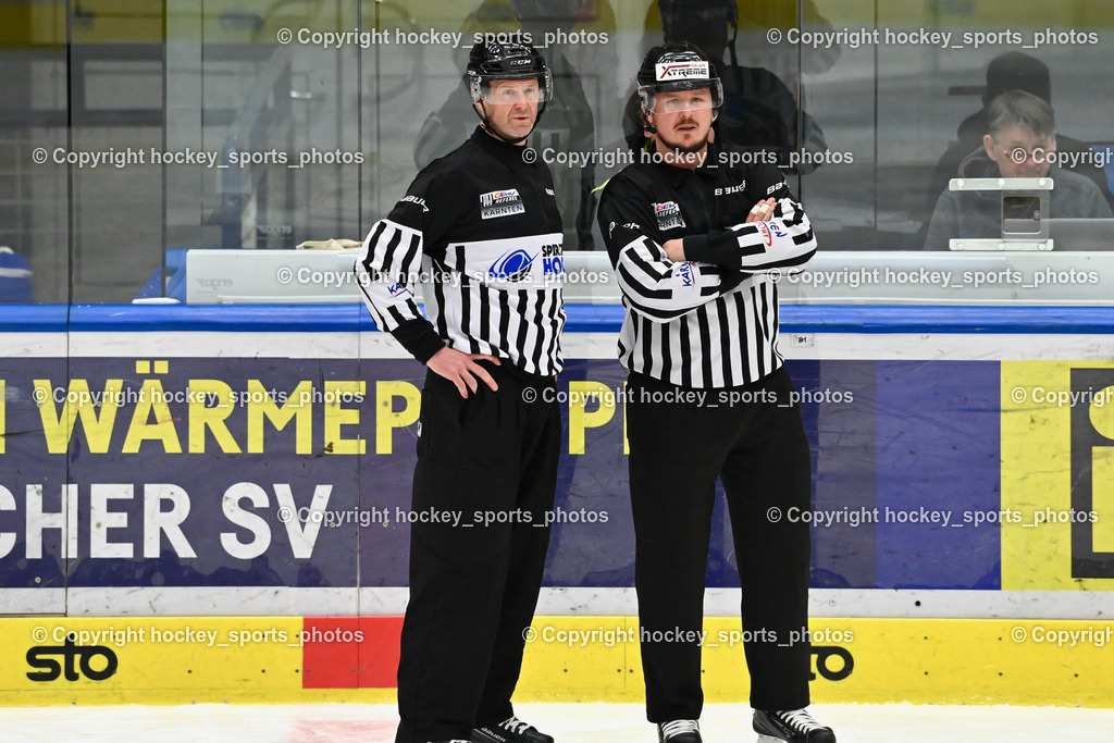 Carinthian Team vs. HC Köttern 12.2.2024 | WASSERMANN Michael, WUCHERER Gerald, Referees