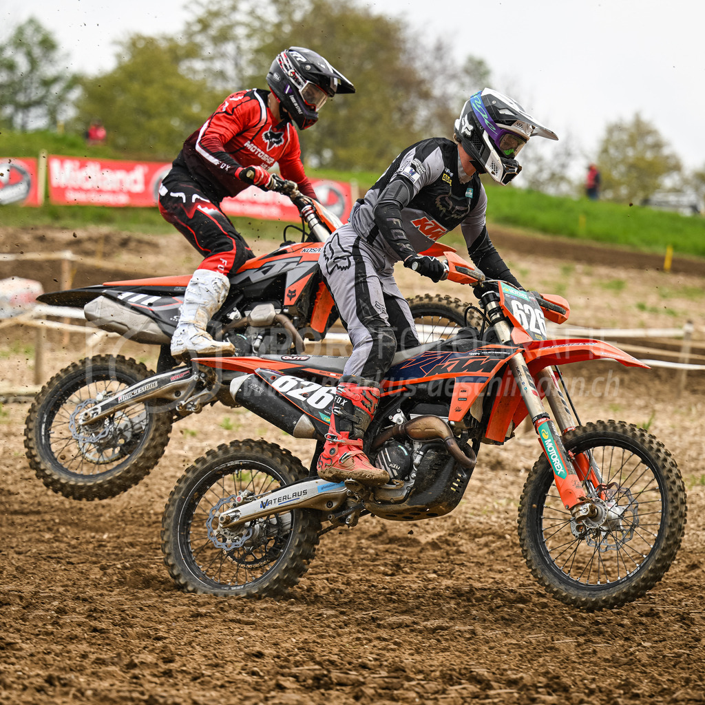 Motocross Schlatt bei Winterthur - 30. April 2023 | #626 Elsener Joel aus Rafz (CH) auf KTM in der Kategorie ProRace Serie am Motocross Schlatt bei Winterthur, 30. April 2023. 
Instagram: @mx_schlatt | @mc_wila | @sam_schweiz
Bild: Sportfotografie Markus Aeschimann | www.markus-aeschimann.ch - Realisiert mit Pictrs.com
