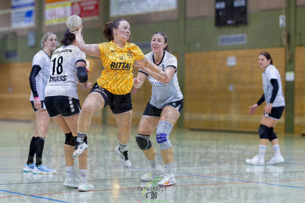 Frauen Oberliga Mitte (HHV); HSG Eibelshausen/Ewersbach - HSG Linden | Frauen Oberliga Mitte (HHV); HSG Eibelshausen/Ewersbach - HSG Linden am 15.11.2025 in Eibelshausen (Holderberghalle)Photo © 2025 - Jörg Heinrich - Realisiert mit Pictrs.com