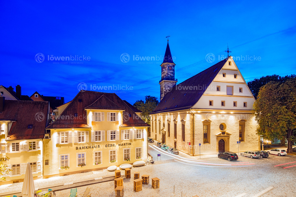 Stadtkirche in der Dämmerung | löwenblicke | shop