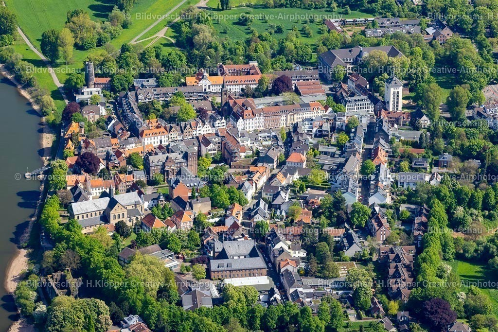 Luftbild Düsseldorf-Kaiserswerth-6 | Luftbildfotografie Düsseldorf Kaiserswerth - Realisiert mit Pictrs.com