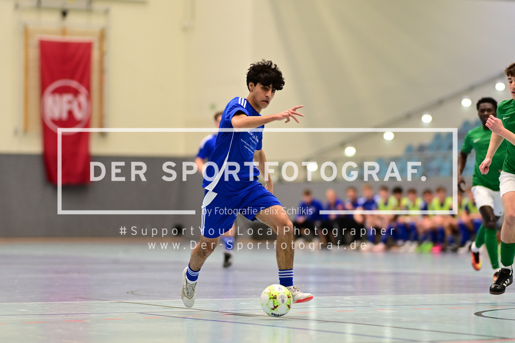 Futsal I Junioren I Saison 2024-2025 I NORDFV Regionalmeisterschaft I 080435 | Der Sportfotograf. - Realisiert mit Pictrs.com