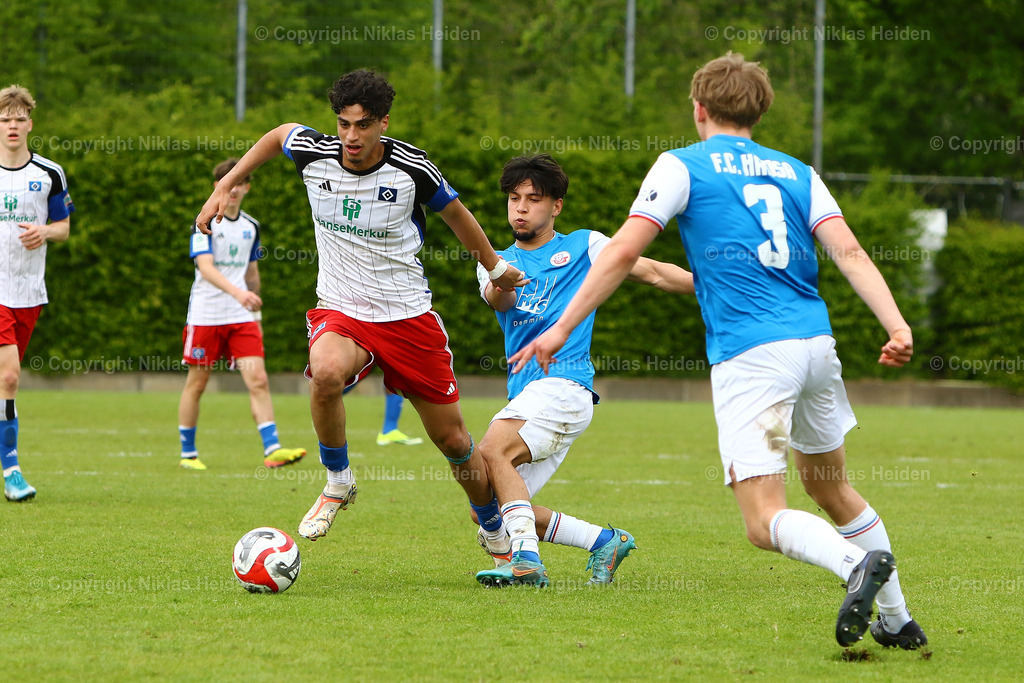NH_HamburgerSVU19_FCHansaRostockU19_U19Bundesliga_28042024 | #9 Omar Abdel Megeed (Hamburger SV U19), #8 Mahdi Mohammadi (FC Hansa Rostock U19)

Fußball I Junioren I A-Junioren Bundesliga Nord/Nordost I Saison 2023-2024 I 24. Spieltag I Hamburger SV U19 - FC Hansa Rostock U19 I 28.04.2024 I Sportpark Eimsbüttel
