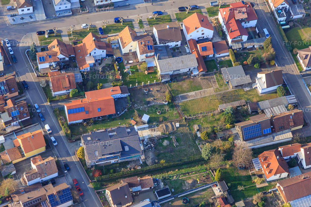 Luftbild: Waldstr in Kandel im Bundesland Rheinland-Pfalz in Deutschland. Foto: IMG_113215.jpg vom 23.03.2019 durch Werner Riehm/FLY-FOTO.de