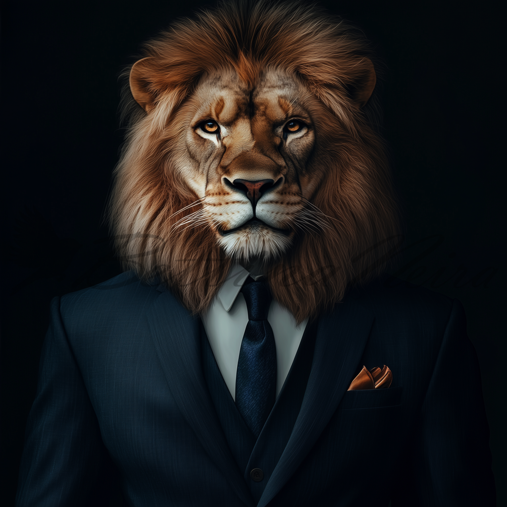 Mr. Lion | bettinaneira - Realisiert mit Pictrs.com