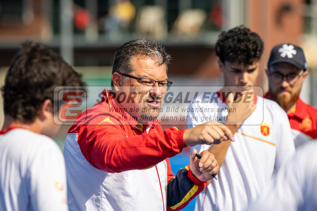SFE_20230716_0100 | EuroHockey EM U18 Boys 3th 4th Netherlands vs Spain am 16.07.2023 in Krefeld (Gerd-Wellen-Hockeyanlage), Photo: Stephan Fehrmann 2023 (Sports-Gallery)