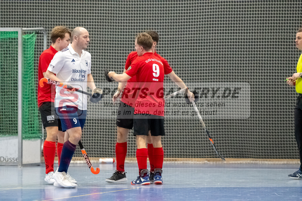 HK_20250201_102112 | 2. Bundesliga Halle Herren Düsseldorfer HC - Club Raffelberg am 1.2.2025 Halle am Seestern, Düsseldorf ,