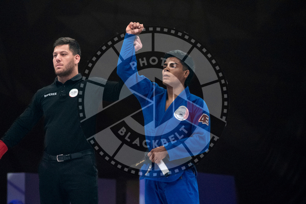 20231110PBB1104 | Fighters compete during the AJP World Professional Championship blackbelt finals in the Mubadala Arena in Abu Dhabi, Arab United Emirates, on November 10, 2023.