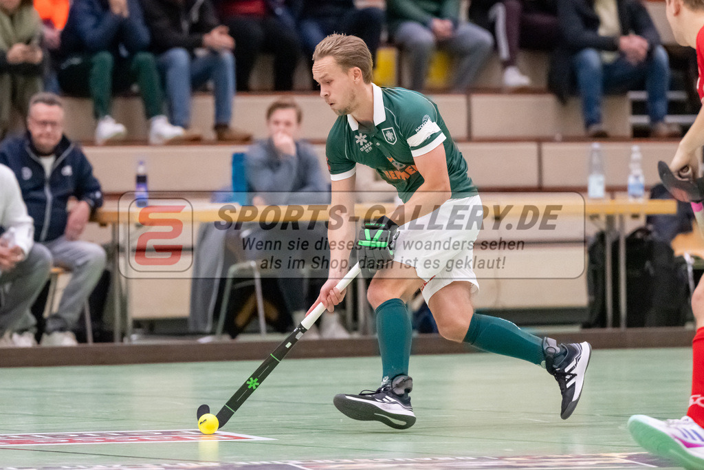 HK_20250110_101234 | 1. Bundesliga Halle Herren Crefelder HTC - Uhlenhorst Mülheim am 10.1.2025 Glockenspitz Halle Krefeld, Krefeld ,