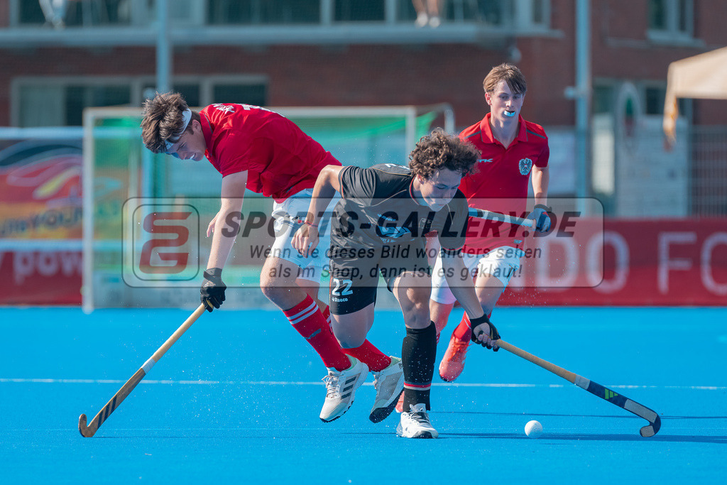 HK_20230710_100811 | Euro Hockey MU18 Austria - Germany Championship Girls &amp; Boys am 10.7.2023 CHTC , Krefeld ,