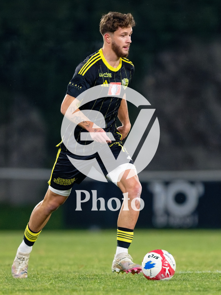 Coupe Suisse - 1/8 de finale - FC Stade Nyonnais v Neuchatel Xamax |  during the Coupe Suisse - 1/8 de finale match between FC Stade Nyonnais and Neuchatel Xamax at Centre sportif de Colovray in Nyon, Switzerland