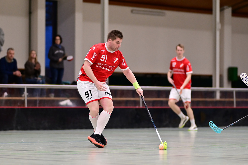 Floorball I Herren I Saison 2024-2025 I 2. FBL Herren Nord-West I 12. Spieltag I MTV Mittelnkirchen - SSF Dragons Bonn II I 036262 | Der Sportfotograf. - Realisiert mit Pictrs.com