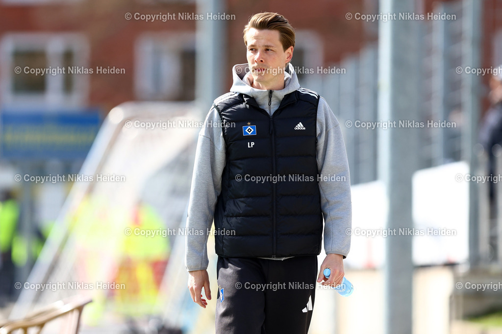 NH_HamburgerSVU21_FSVSchoeningen_RegionalligaNord_29032026 | Lukas Anderer (Trainer, Hamburger SV U21)Fußball I Herren I Regionalliga Nord I Saison 2025-2026 I 28. Spieltag I Hamburger SV U21 - FSV Schöningen I 29.03.2026 I Stadion Hoheluft