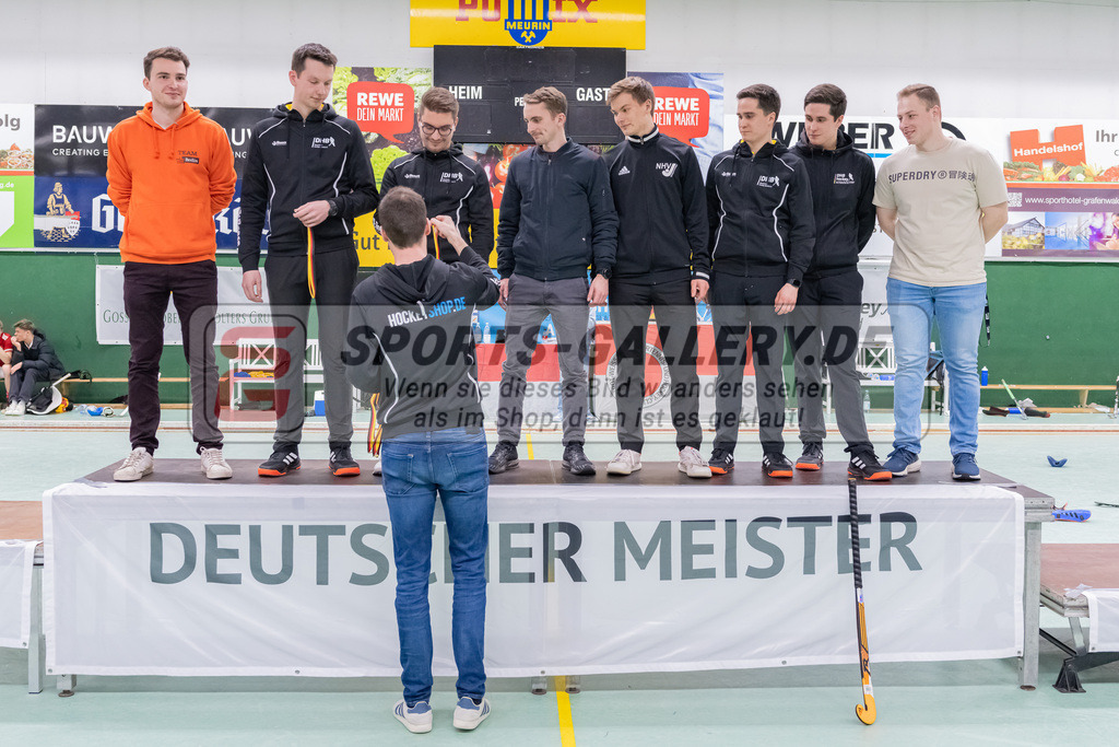 HK_20230305_106358 | Deutsche Meisterschaft MU16 Finale Mannheimer HC - Rot-Weiss Köln / Ehrungen am 5.3.2023 RWK, Köln ,