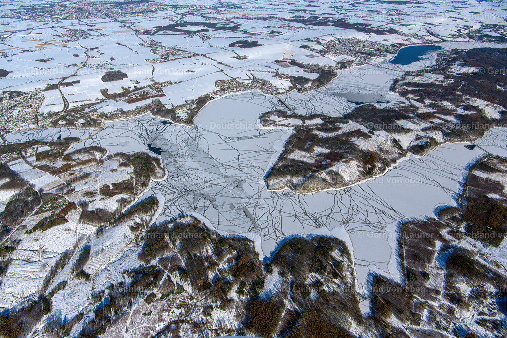 4043684 | zugefrorene Möhnetalsperre und Hevesee
