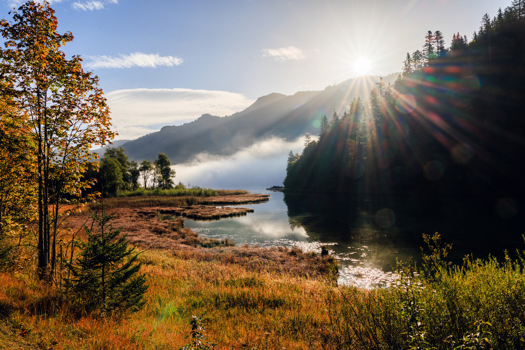 Herbststimmung beim Weitsee | ap-design // andreas plenk - Realisiert mit Pictrs.com