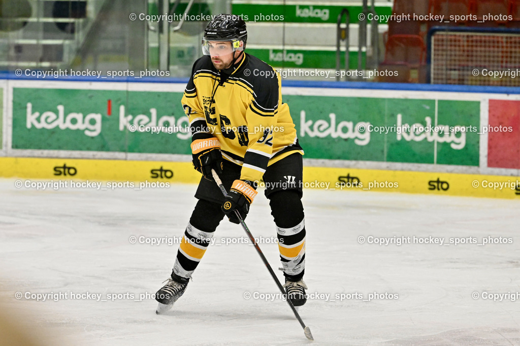 EC Kellerberg vs. EC Arnoldstein | #92 Wohlmuther Tobias EC Arnoldstein, EC Kellerberg vs. EC Arnoldstein, EC Kellerberg vs. EC Arnoldstein am 31.01.2025 in Villach (Stadthalle Villach), Austria, (Photo by Bernd Stefan)