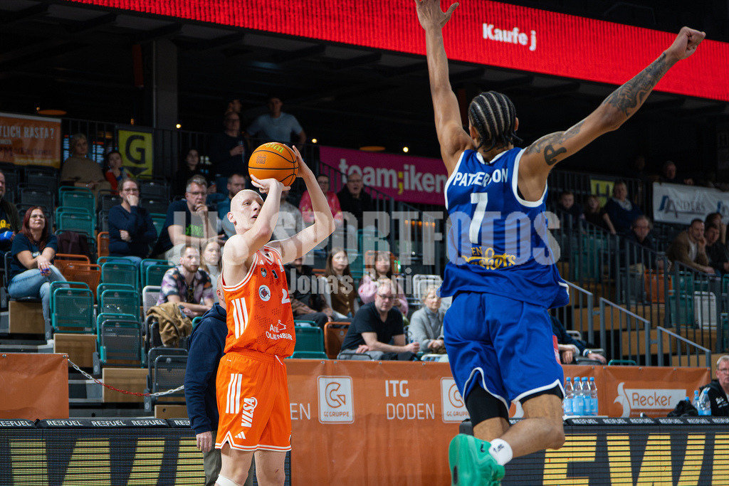 Basketball I Herren I Saison 2025-2026 I 2. Bundesliga ProB Nord I 23. Spieltag I RASTA Vechta II - EN Baskets Schwelm I 7867 | Alen Blakaj (21, RASTA Vechta II) - Realisiert mit Pictrs.com
