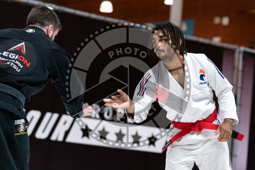 20241012PBB2219 | Athletes compete during the AJP Tour Europe Continental Jiu-Jitsu Professional Championship on October 12, 2024 in Almere near Amsterdam, Netherlands. © Chiara Dazi / photoblackbelt