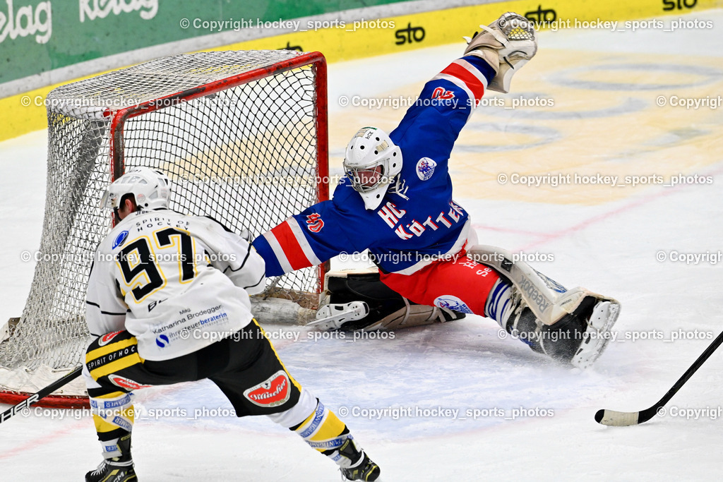 Carinthian Team vs. HC Köttern 12.2.2024 | #97 Ropatsch Patrick, #40 Zitterer Andre Albert